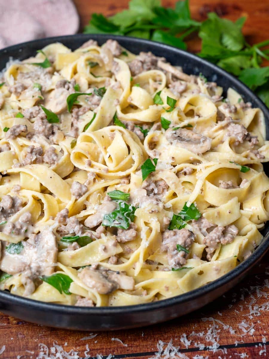 Ground Beef Alfredo Mighty Spatula