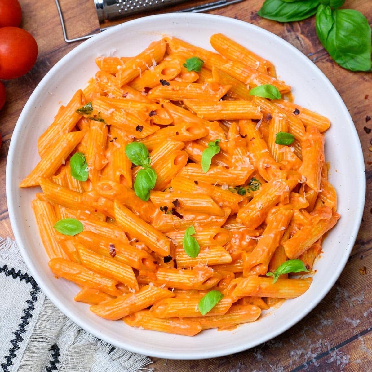 a bowl of pasta