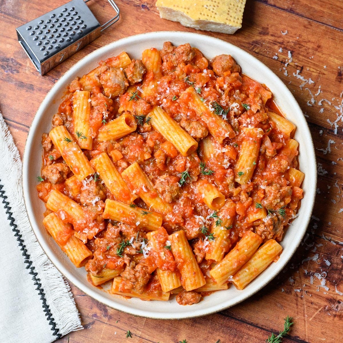 a bowl of pasta