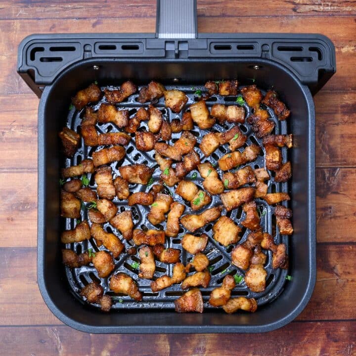 American dish with parsley on top