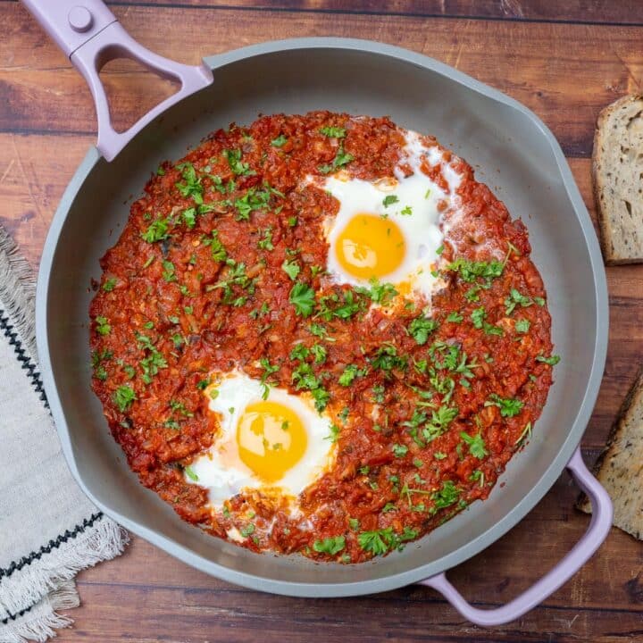 American dish with parsley on top
