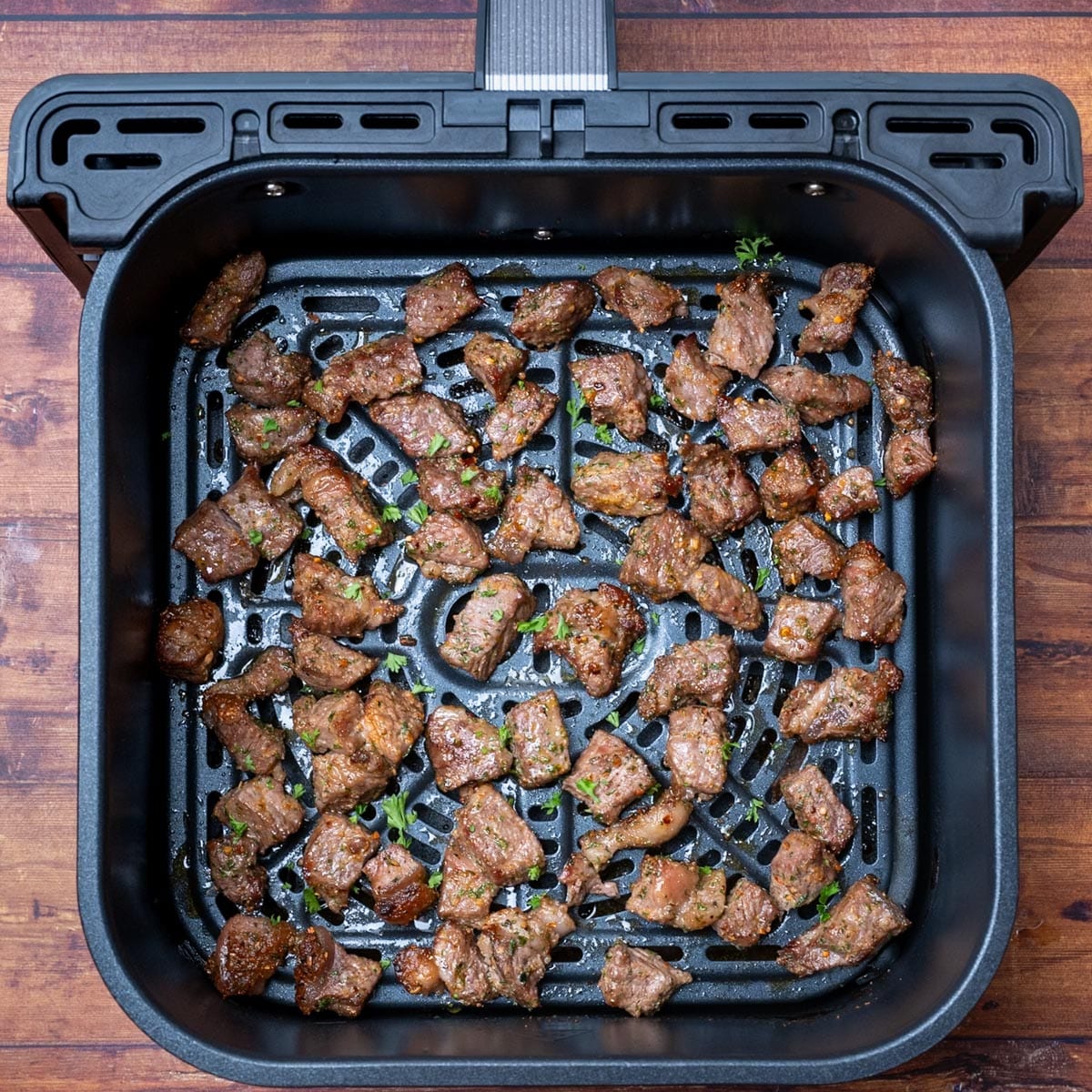 American dish with parsley on top