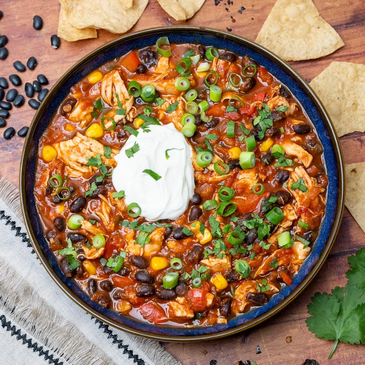 American dish with spring onions