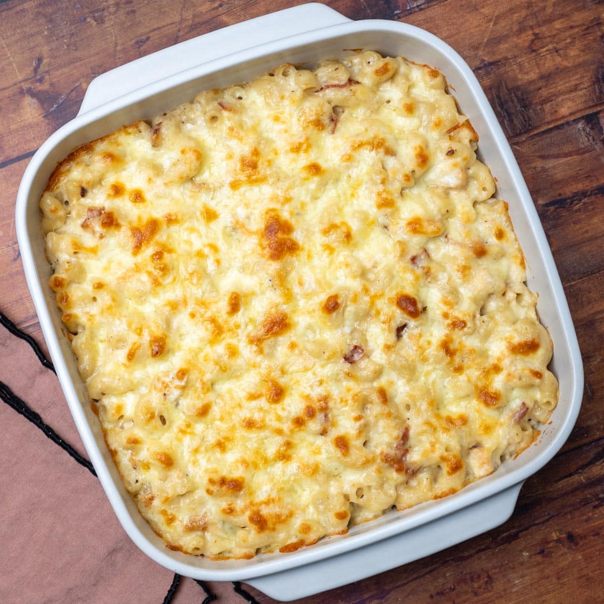 American dish with pasta